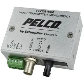 1 Channel Multi-Mode ST Connector Mini Fiber Transmitter FTV10S1STM