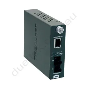 100Base TX to FX Multimode ST Converter 2KM