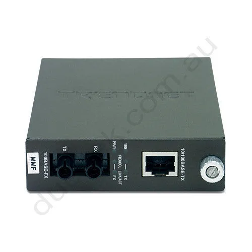 100Base TX to FX Multimode ST Converter 2KM