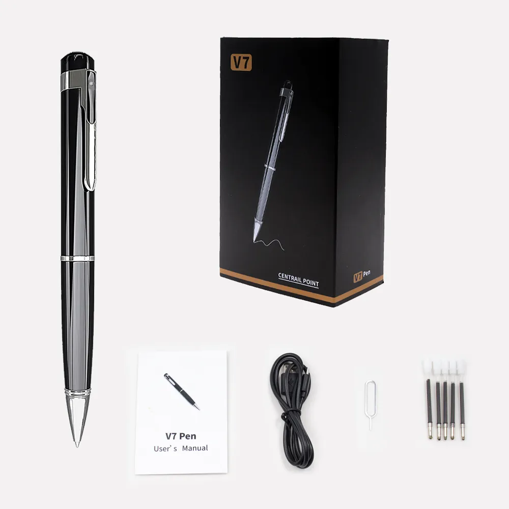 Mini Portable Pocket Pen Spy Camera - 1080P Hidden Camera