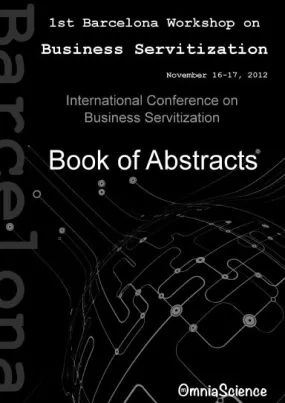 1st International Conference on Business Servitization