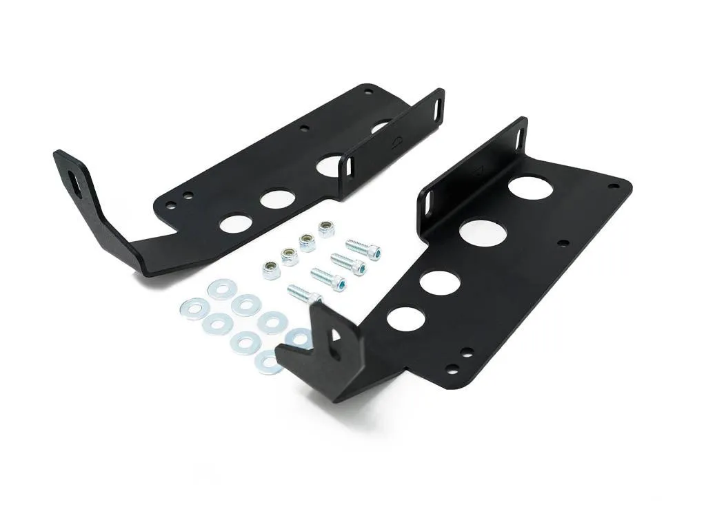 2014-2021 Toyota Tundra 42" Hidden Grille Curved LED Light Bar Mounting Brackets