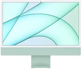 2021 Apple iMac 24 inch Apple M1 chip with 8 core CPU and 8 core GPU 4 ports 8GB RAM 256GB - FREE 2 years warranty