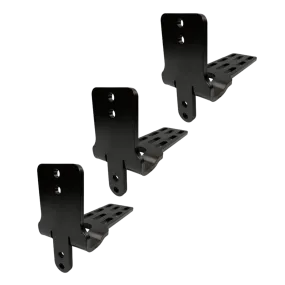 23ZERO 180° & 270° Peregrine Awning Back-up | Replacement (3) Pack Bracket Kit