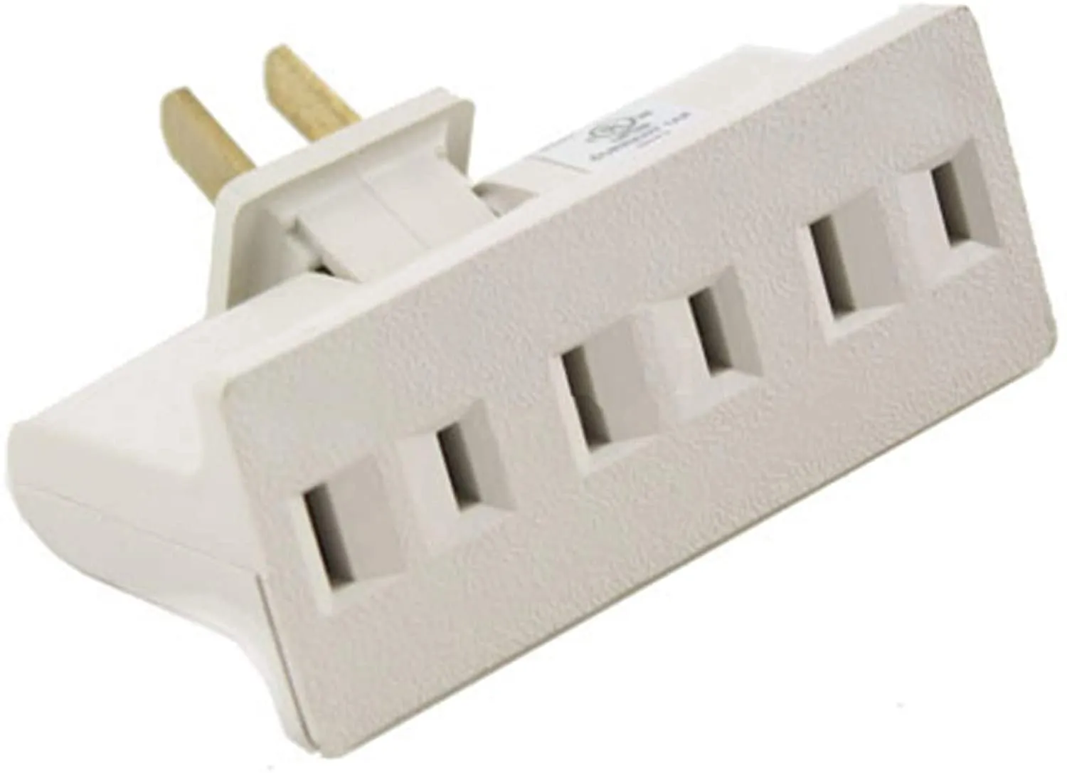 3 Prong Outlet Wall Adapter