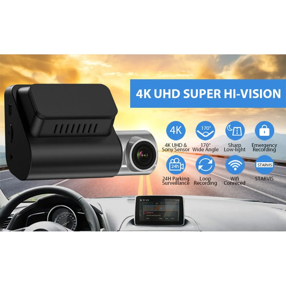 4k Car Driving Recorder Single Front 4k Dual Front 2k Rear 1080P