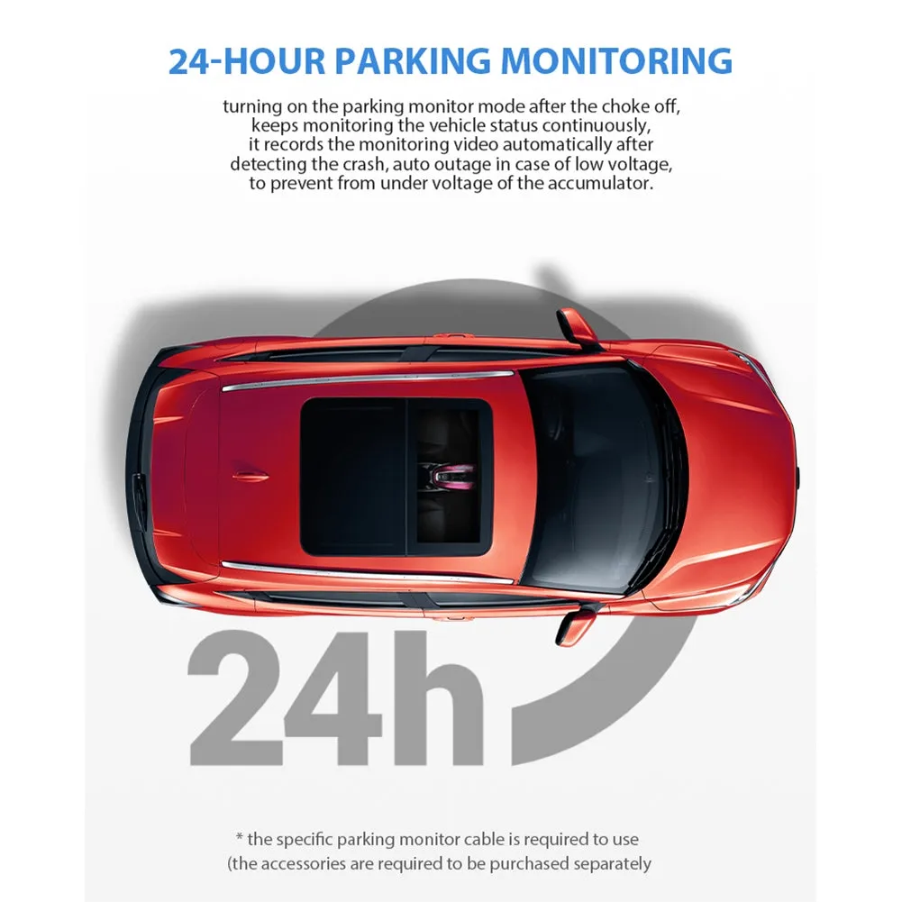 4k Car Driving Recorder Single Front 4k Dual Front 2k Rear 1080P