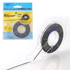 5 Pack Visionchart Adhesive Lining Tape 3mmx15m Black Hangsell