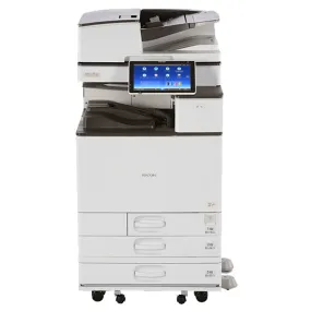 $65/Month Ricoh MP C4504EX 45PPM Office Color Laser Multifunction Printer Copier Scanner, Optional Fax, 11x17, 12x18 With 300GSM, One-Pass-Duplex