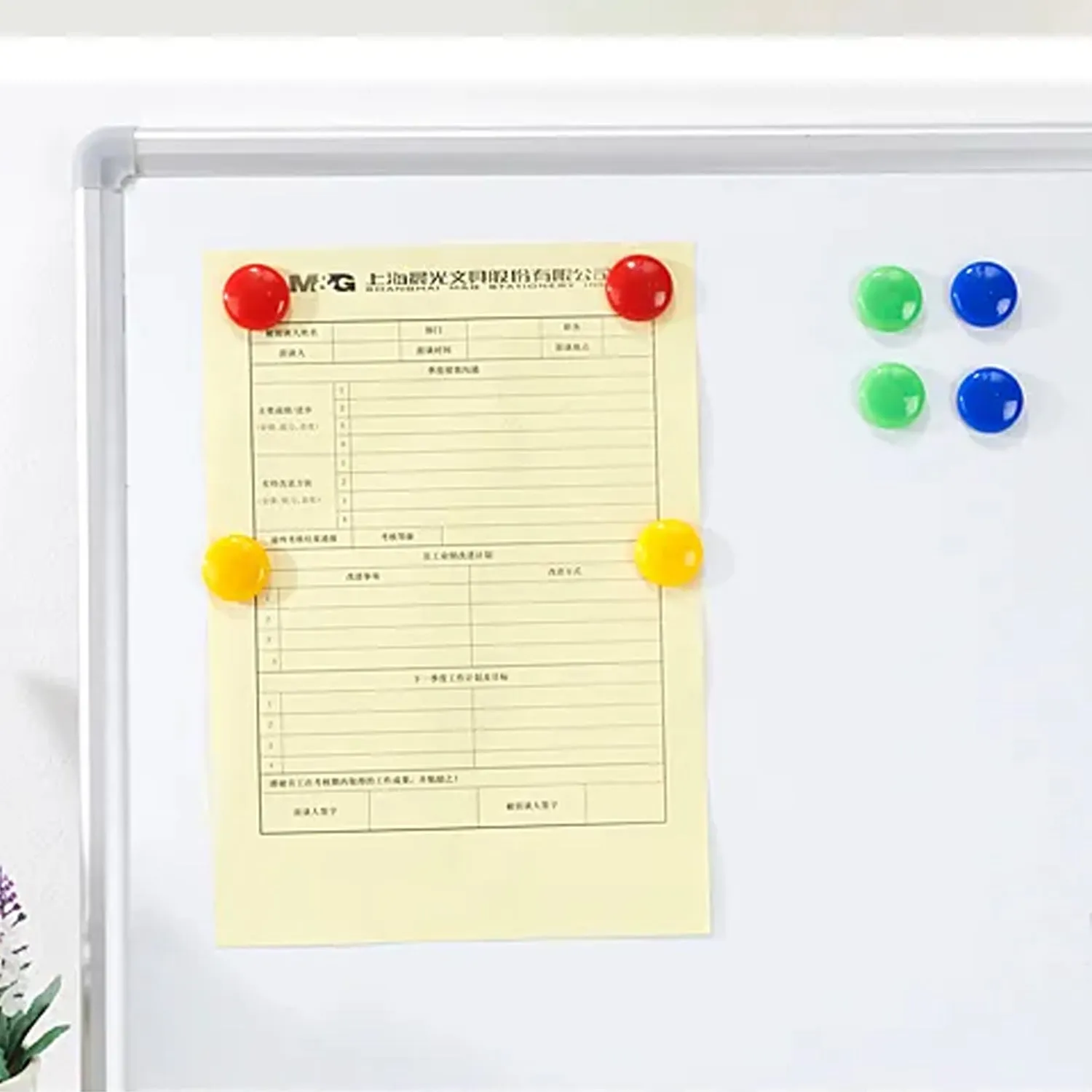 7866 Magnet Button Durable Magnetic Button Children Experiment Magnet Set || Magnet Toy Sets Round Shaped Magnet Set ( Set of 10 )