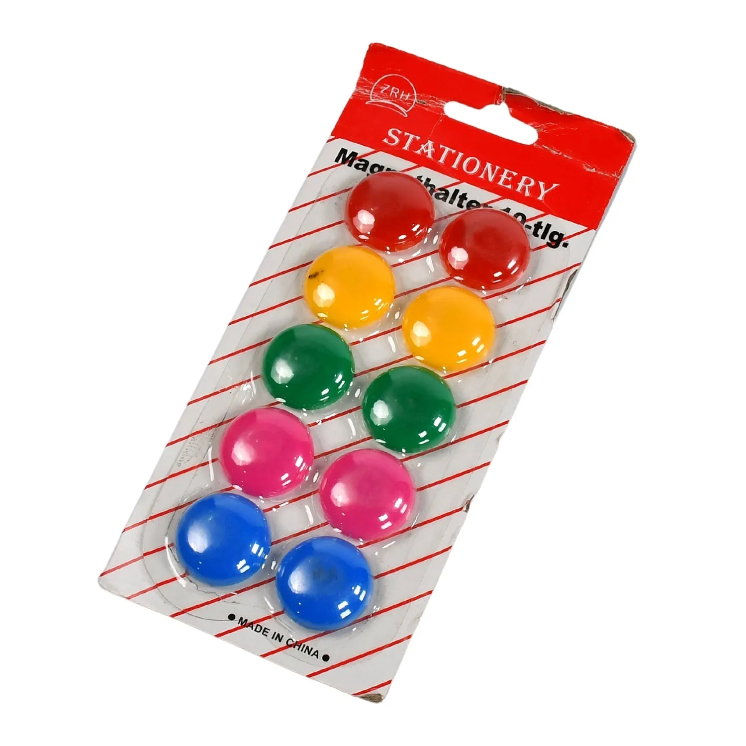 7866 Magnet Button Durable Magnetic Button Children Experiment Magnet Set || Magnet Toy Sets Round Shaped Magnet Set ( Set of 10 )
