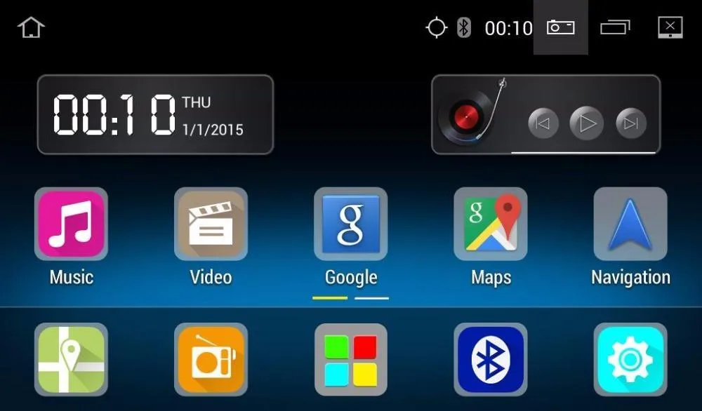 7" Android 10.0 Navigation Radio for  2007 - 2012 Nissan Altima & Altima Coupe w/o OEM Navi