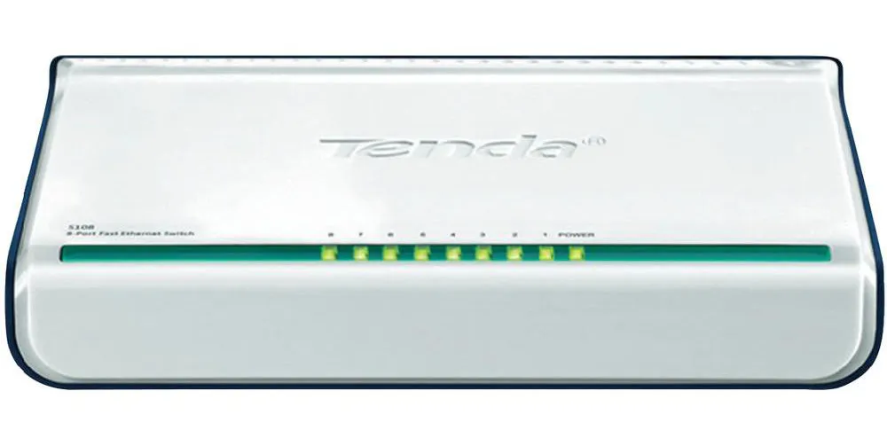 8 Port Desktop Fast Ethernet Switch JES108