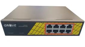 8 Port Desktop Gigabit POE 120W Switch