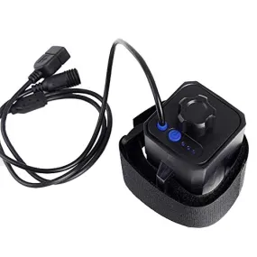 8.4V 18650 Battery Pack Box, high-end Waterproof Battery Box with USB/DC Cable Dual Interface, can Charge Bicycle Lights