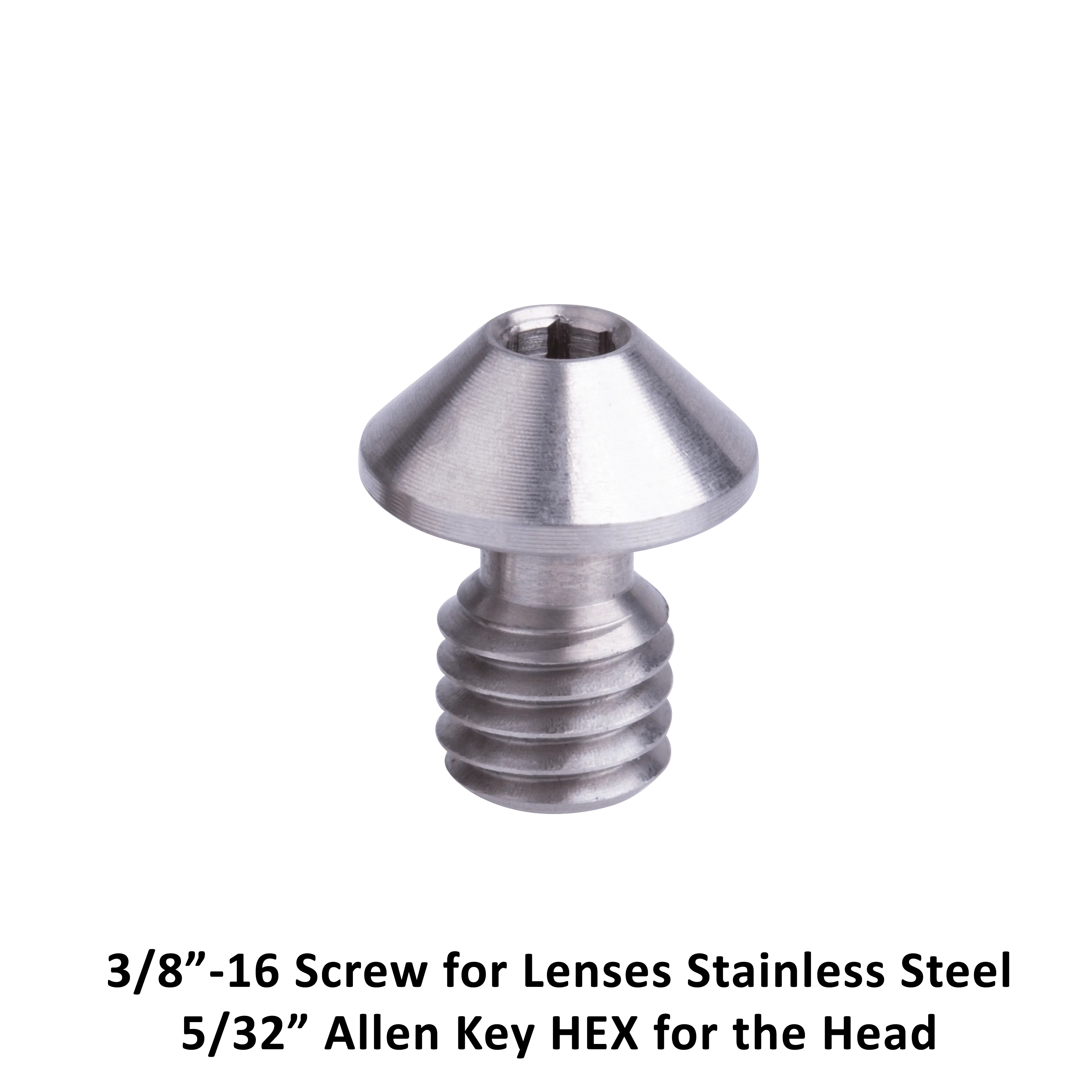 A23 Big Lens Mounting Screw 3/8"-16 with 5-32" Head