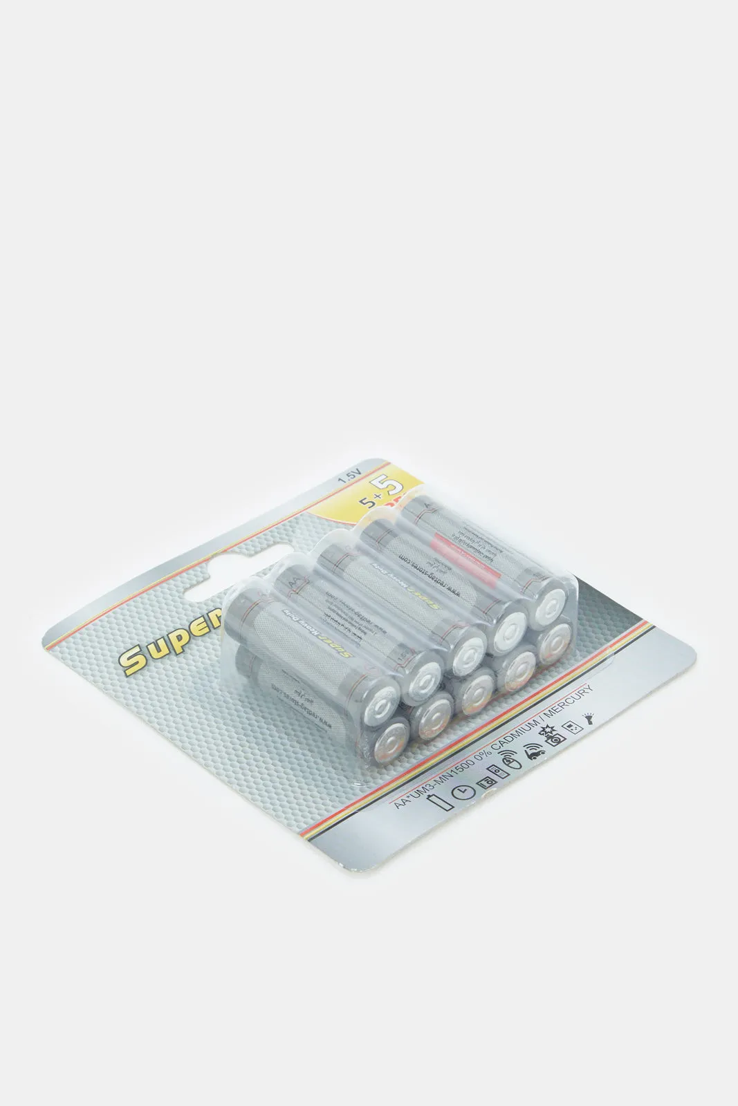 Aa Heavy Duty 1.5V Battery Set (10 Piece)