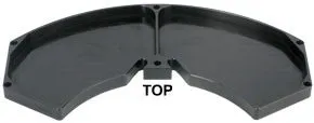 Accessory Tray for 10" Diameter Piers (TRAY10)