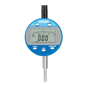 ACCUD DIG. INDICATOR FLAT & LUG BACK 25.4MM 0.01MM RES. AC211-025-03