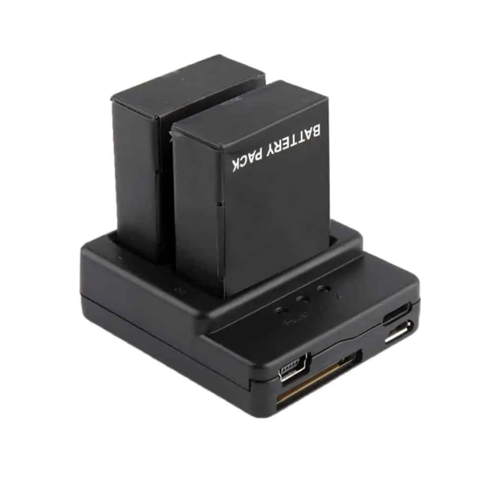 Action Mounts Dual Battery Charger for GoPro Hero 3/ 3  (AHDBT-301 & 201)
