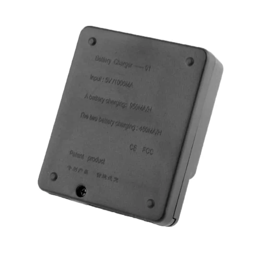 Action Mounts Dual Battery Charger for GoPro Hero 3/ 3  (AHDBT-301 & 201)