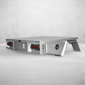 Aluminium Tray 2100mm No Headboard - Alloy