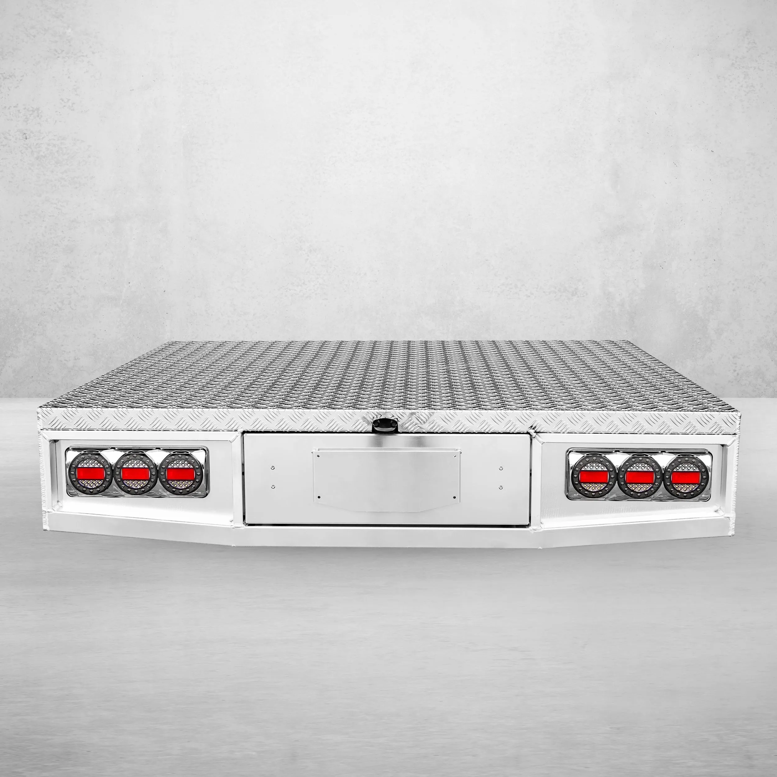Aluminium Tray 2100mm No Headboard - Alloy