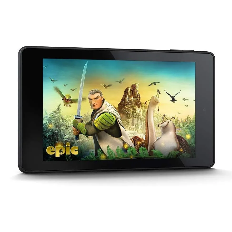 Amazon Kindle Fire HD 6 Tablet, 6" HD Display, Wi-Fi, 16 GB (Refurbished)