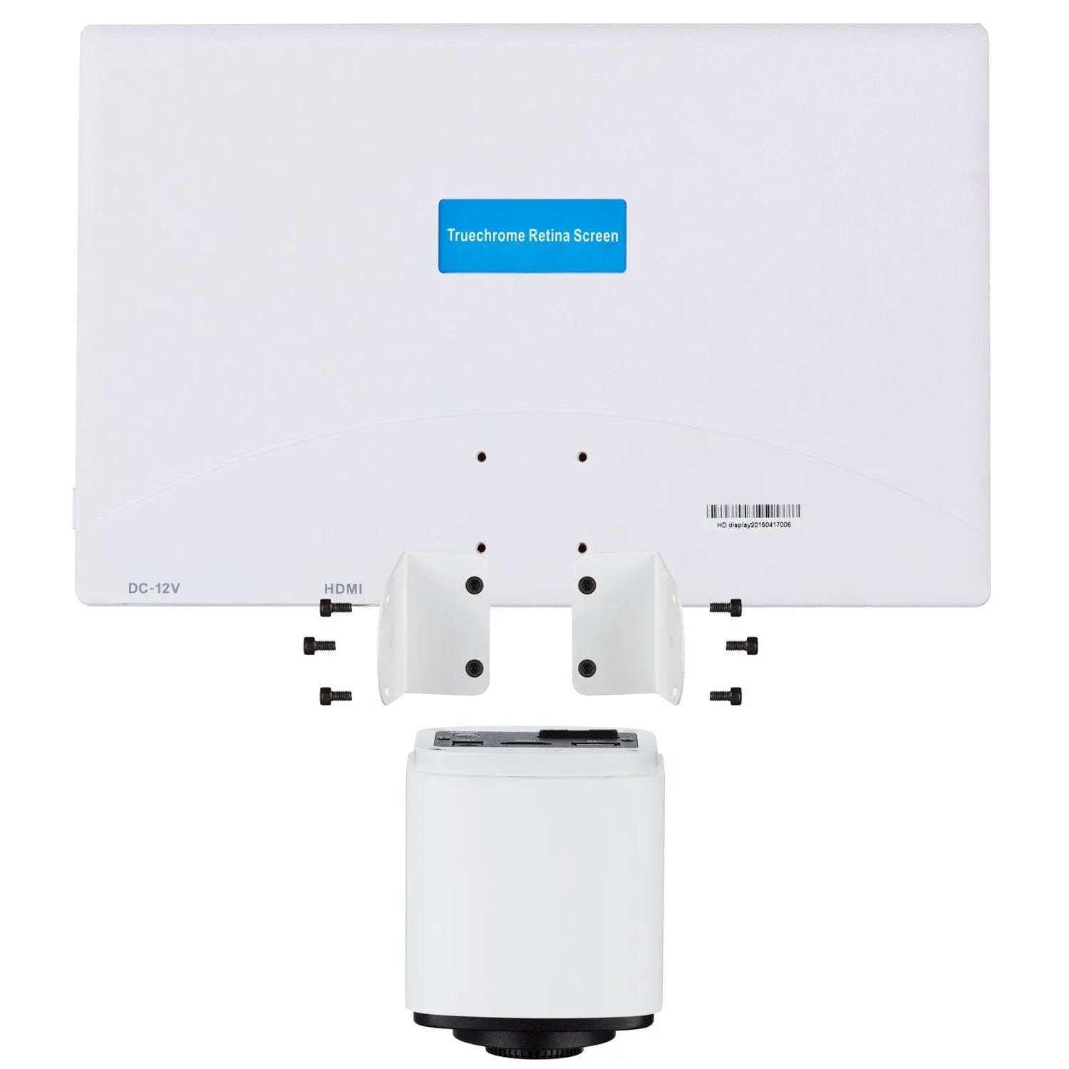 AmScope 1080p HDMI Monitor with Mounting Bracket for HD1080 and HD1080A Cameras