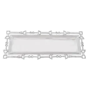 Arthur Court Equestrian Oblong Tray - Openwork