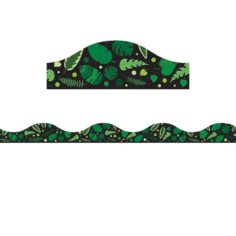 Ashley Magnetic Greenery Border Scalloped (ASH 11431)