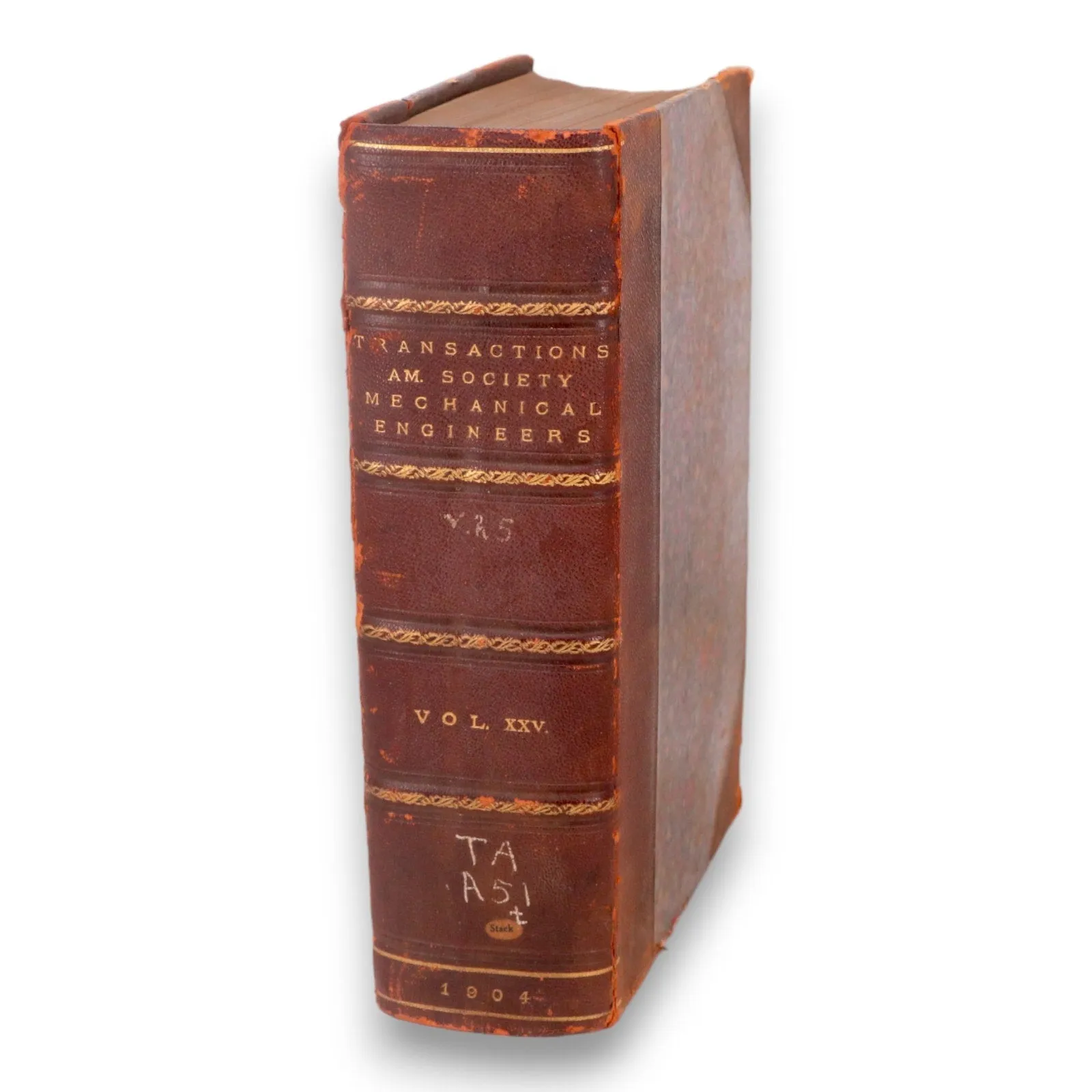 ASME American Society Mechanical Engineers Transactions 1904 Vol XXV 25 LB HC