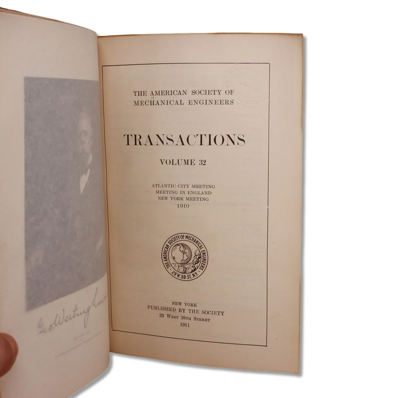 ASME American Society Mechanical Engineers Transactions 1910 Vol 13 Leatherbound