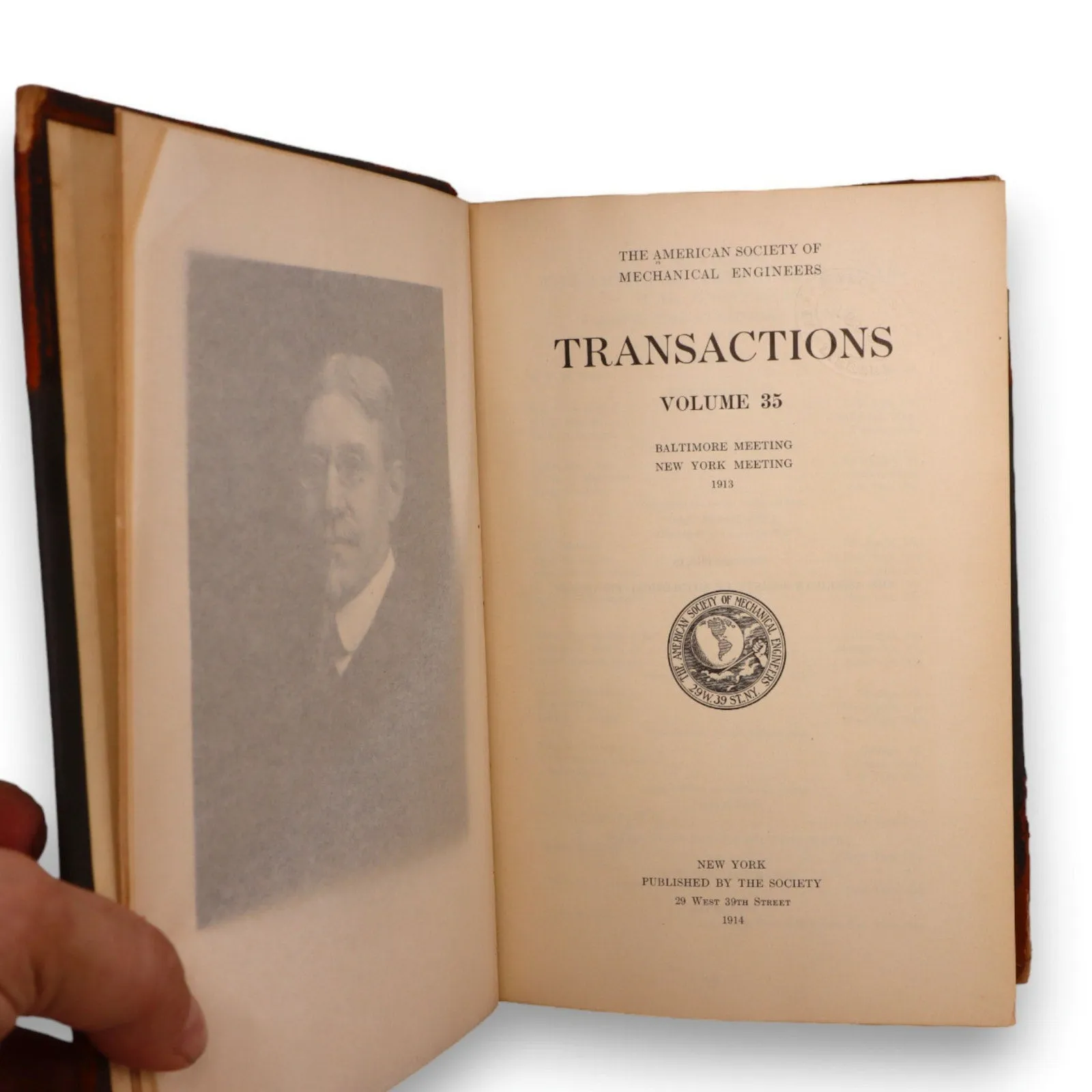 ASME American Society Mechanical Engineers Transactions 1913 Vol 35