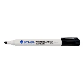 Atlas Bullet Whiteboard Marker Chisel Tip Pack Blue