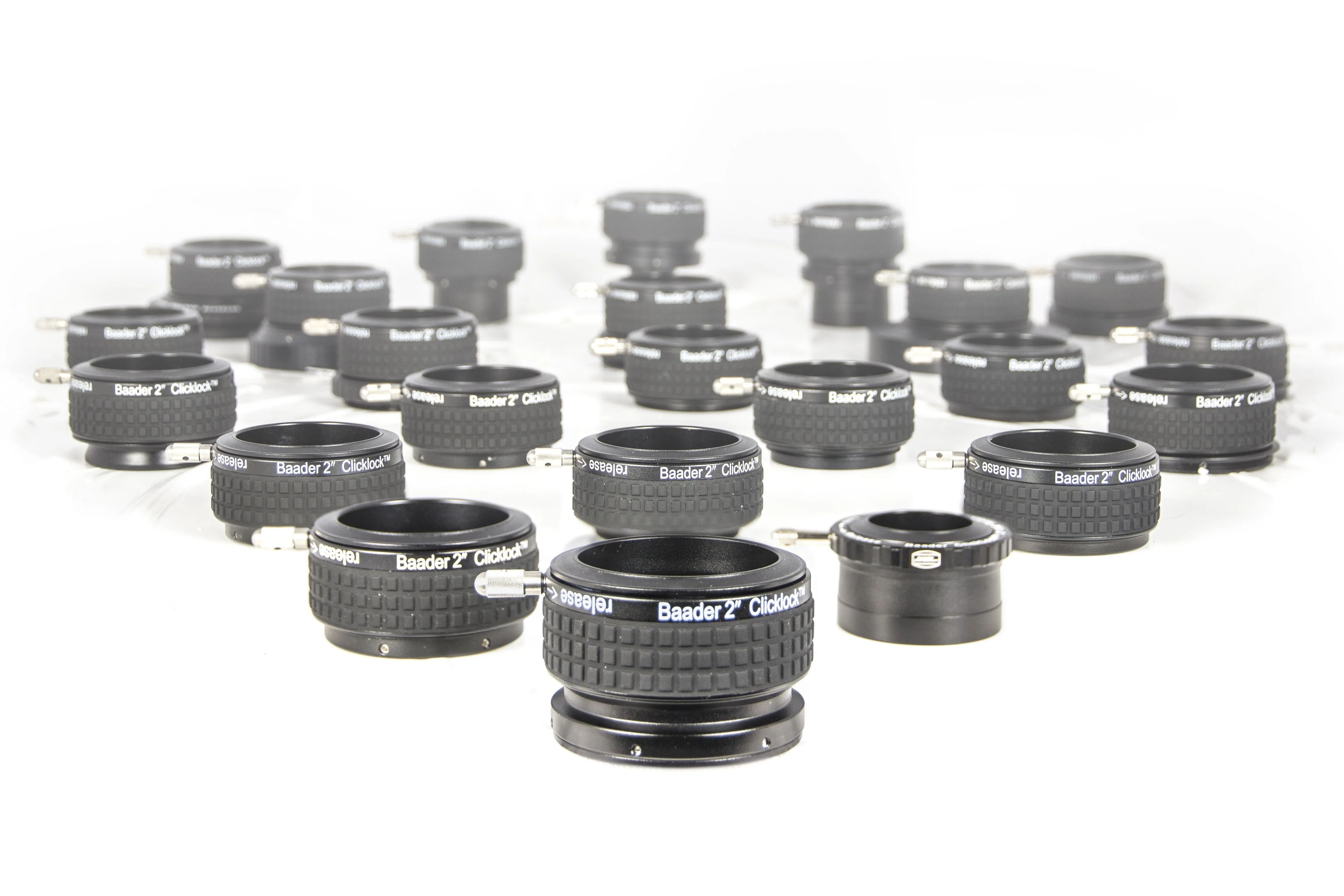Baader 2" ClickLock eyepiece clamps (from T-2 to 4,1")