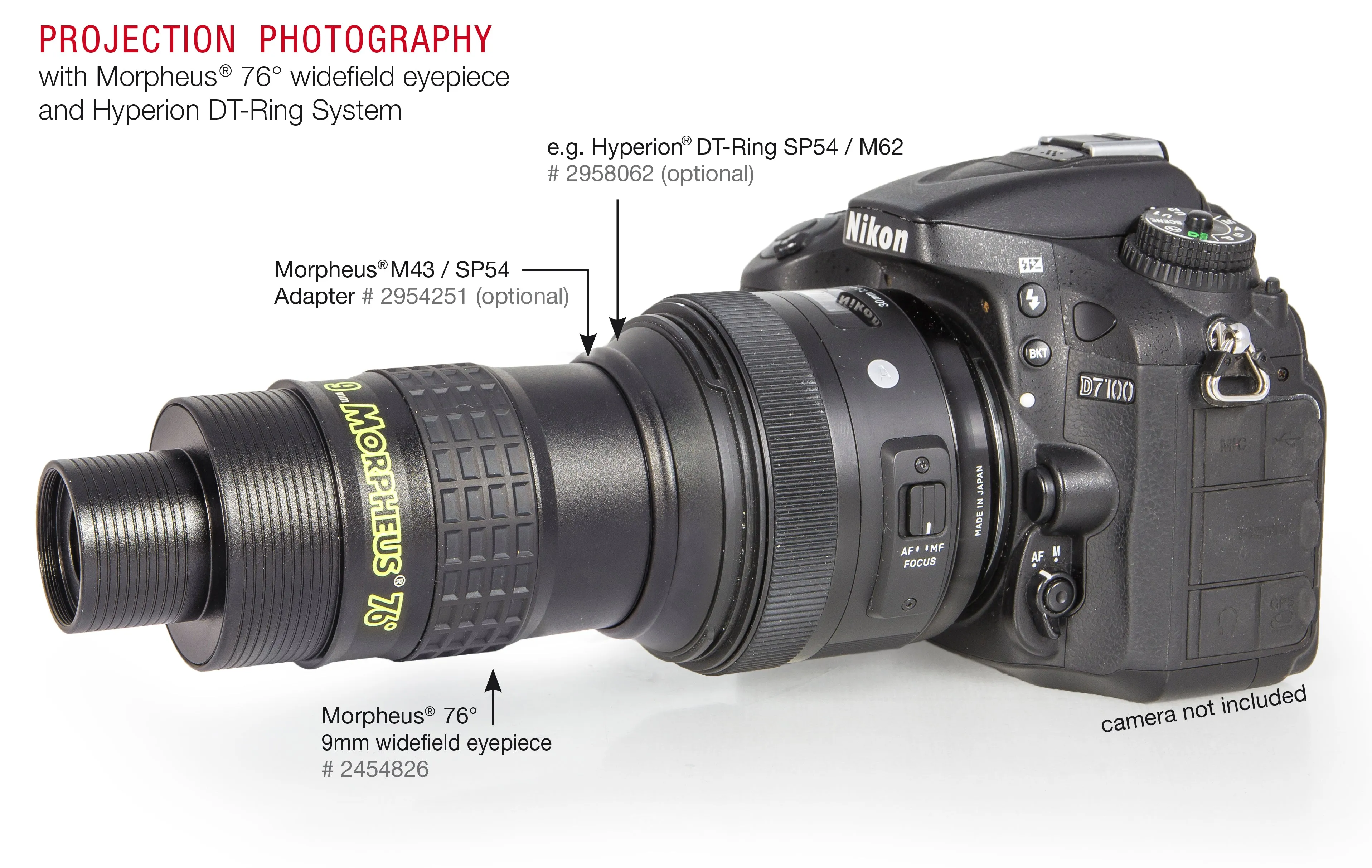 Baader Morpheus® M43 / SP54 Adapter