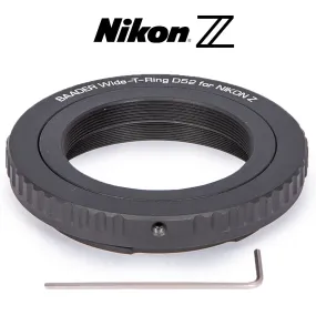 Baader Wide-T-Ring Nikon Z (for Nikon Z bajonet) with D52i to T-2 and S52