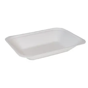 Bagasse Chip Tray Medium - 500 Pack (180 x 135 x 30mm)