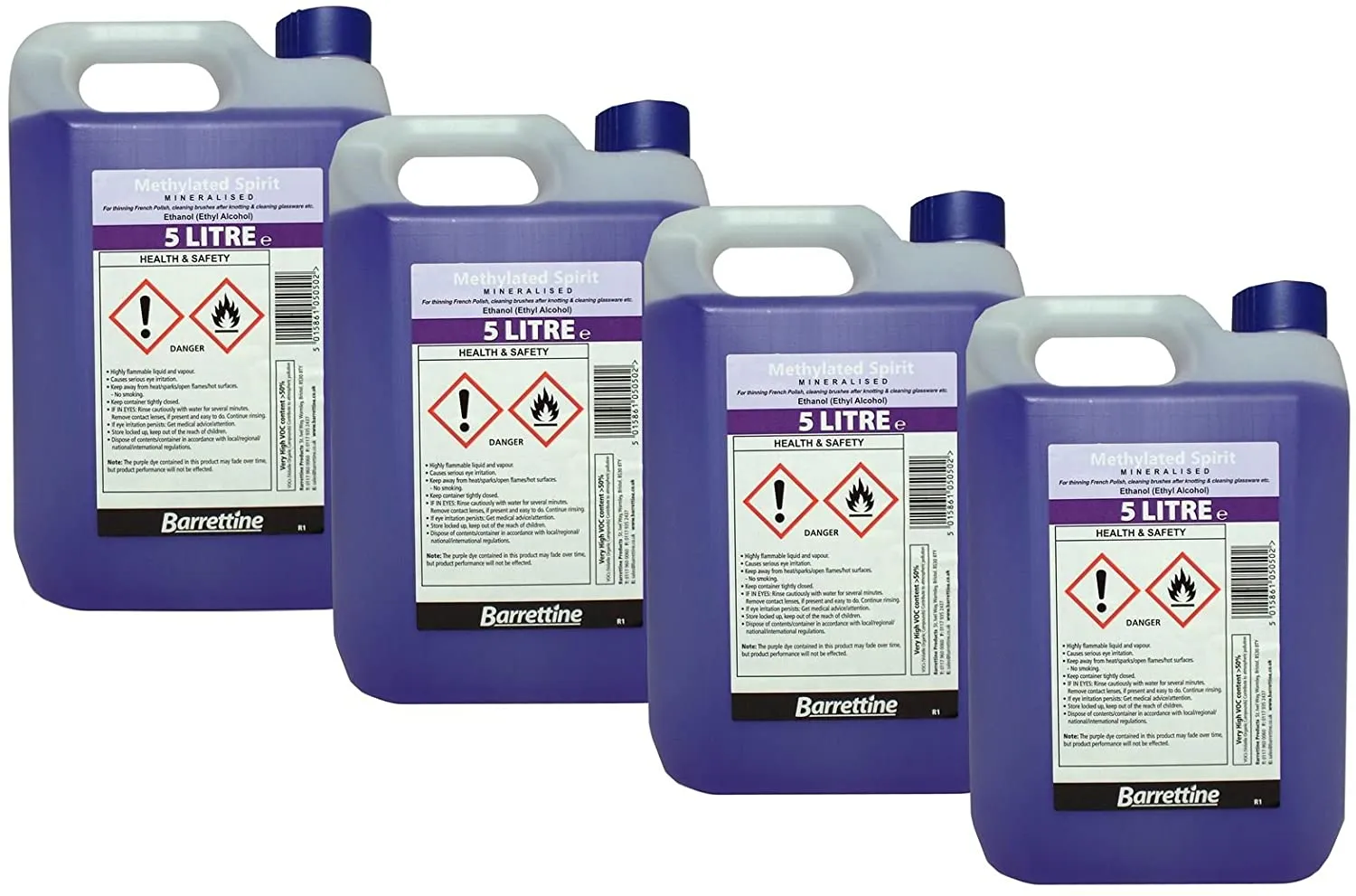 Barrettine Mineralised Methylated Spirit - 5L