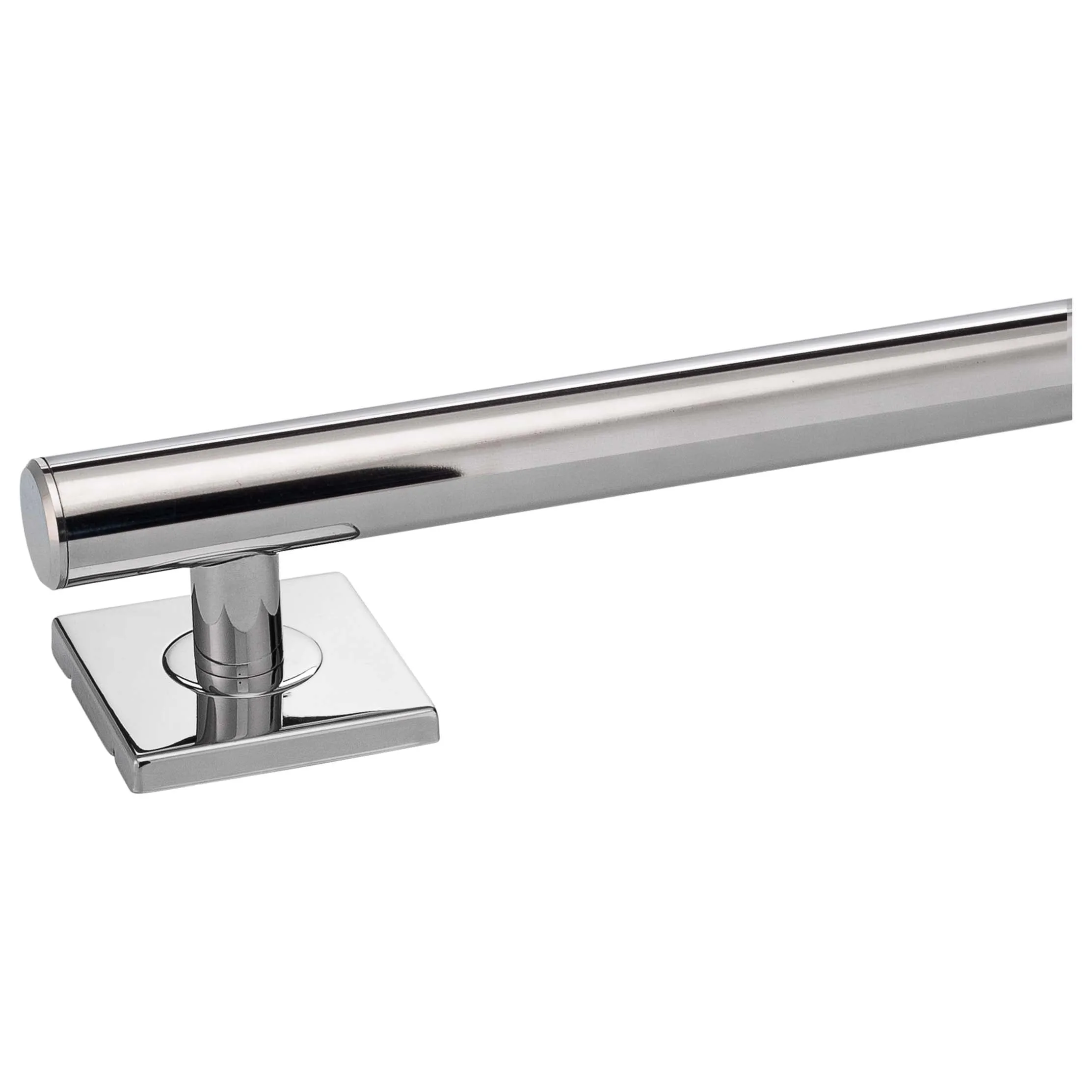Bathroom Grab Bar, Contemporary, Square Escutcheon, 42 In. X 1 1/4 In.