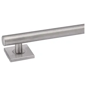 Bathroom Grab Bar, Contemporary, Square Escutcheon, 42 In. X 1 1/4 In.