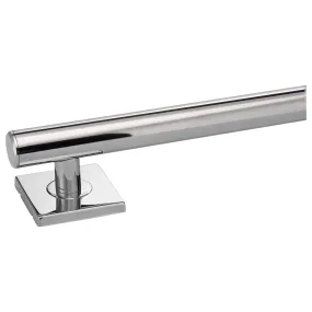 Bathroom Grab Bar, Contemporary, Square Escutcheon, 42 In. X 1 1/4 In.