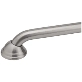 Bathroom Grab Bar, Decorative, Dome Escutcheon, 48 In. X 1 1/4 In.