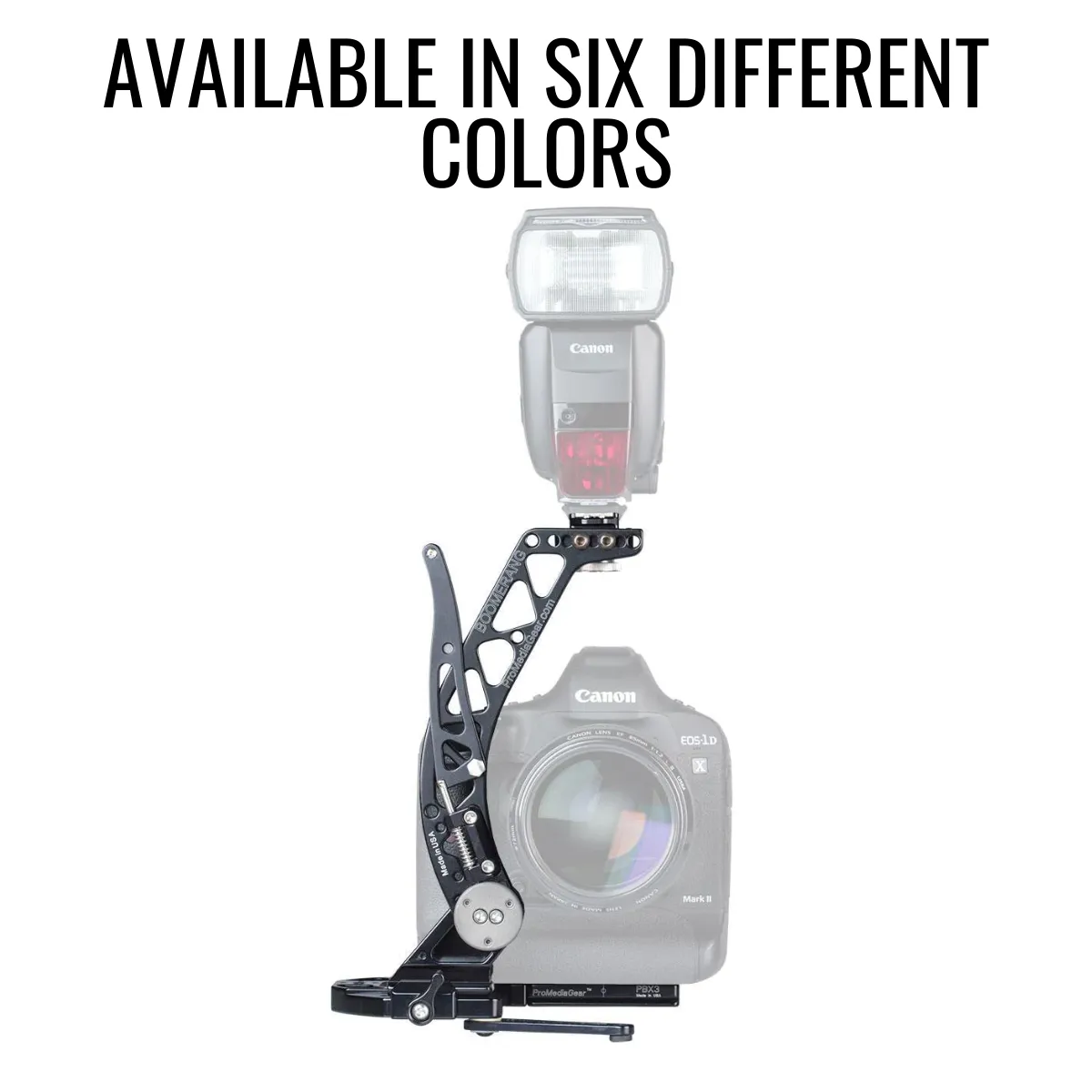 BBGv2 Boomerang Flash Bracket for Cameras with Battery Grip