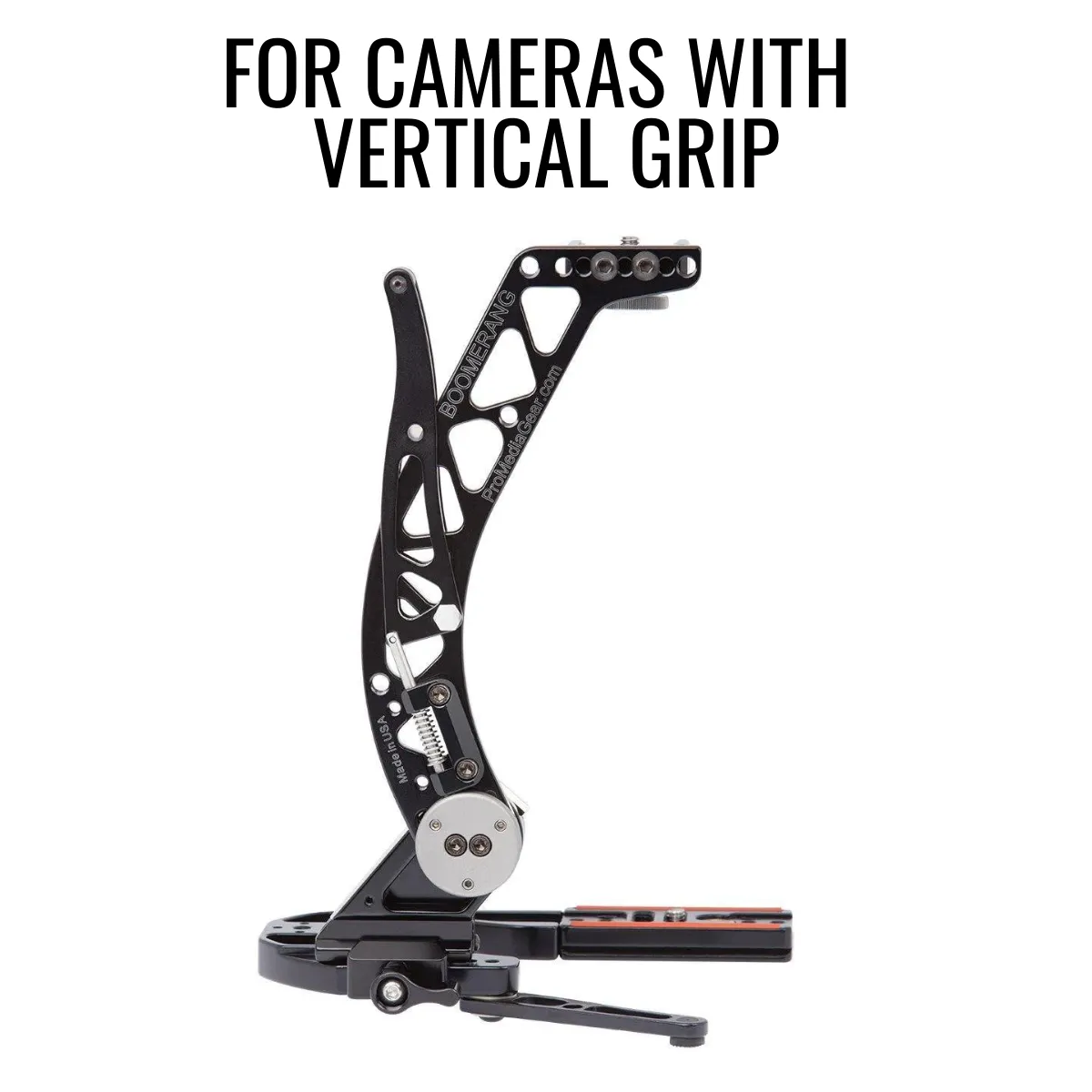 BBGv2 Boomerang Flash Bracket for Cameras with Battery Grip