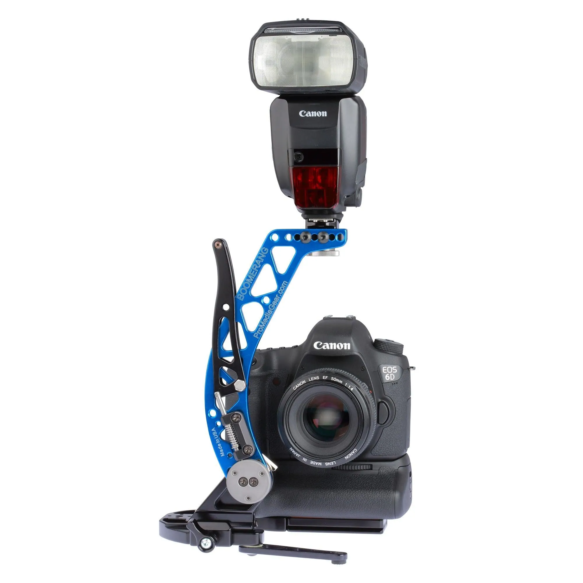 BBGv2 Boomerang Flash Bracket for Cameras with Battery Grip