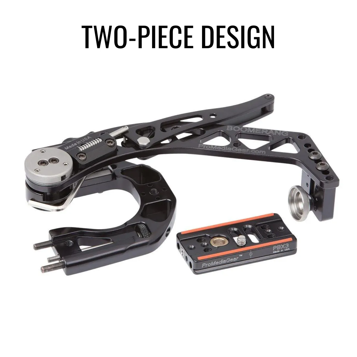 BBGv2 Boomerang Flash Bracket for Cameras with Battery Grip