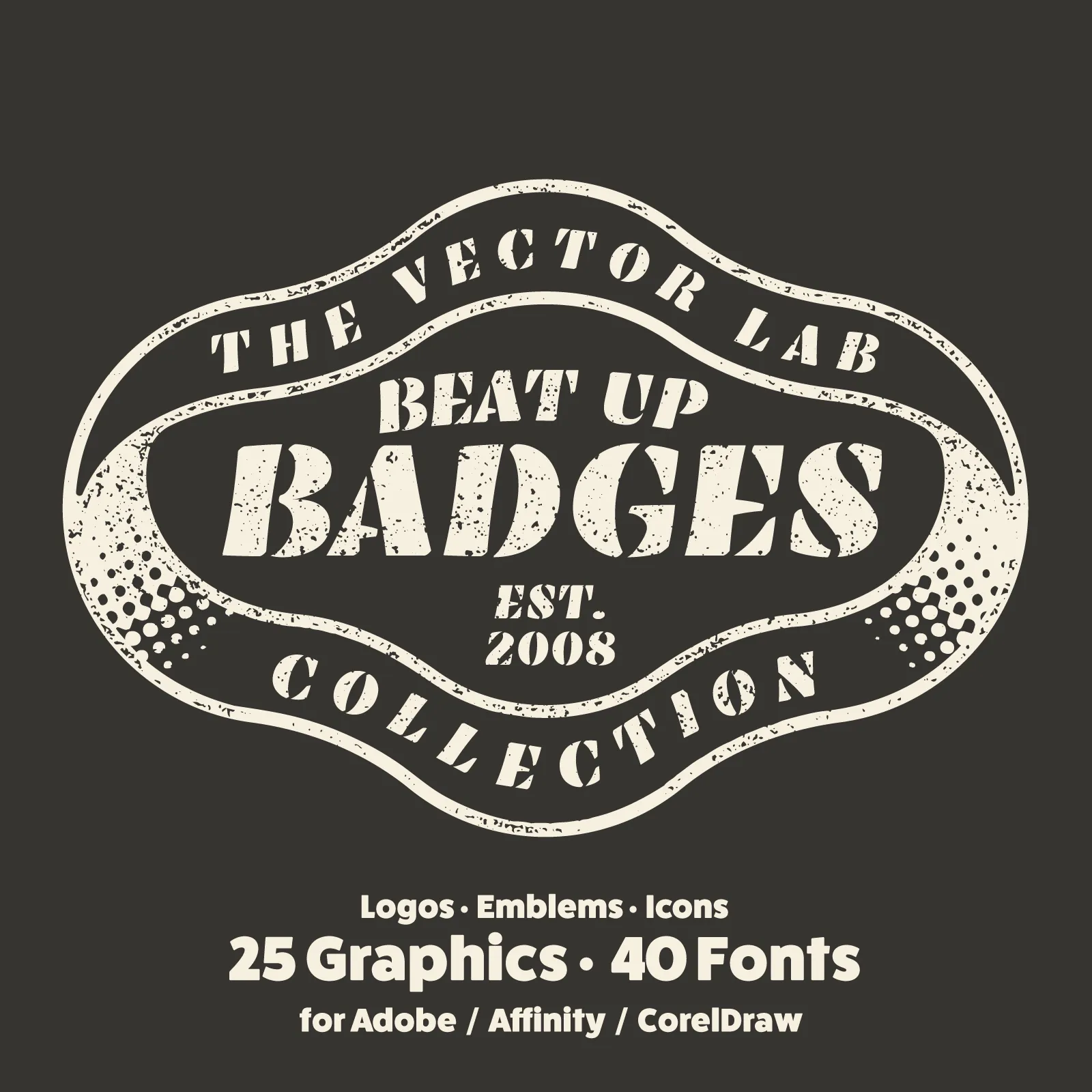 Beat Up Badges