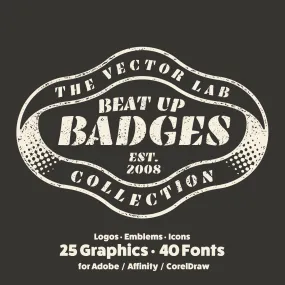 Beat Up Badges